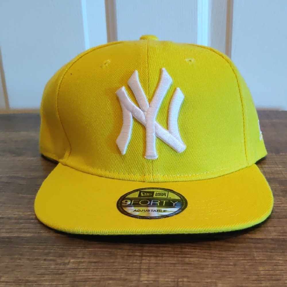 Yellow New York Yankees Cap